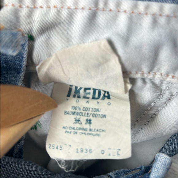 Vintage Ikeda Denim Overalls - Picture 7 of 8